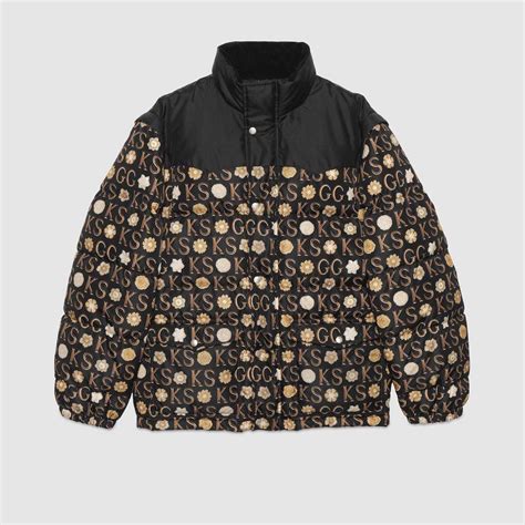 Ken Scott x Gucci print down jacket 